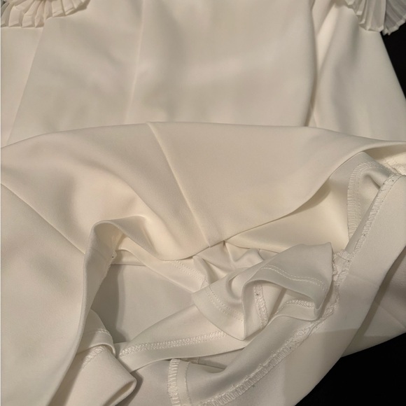 DKNY Tulip Sleeve Ivory Dress - Picture 4 of 9